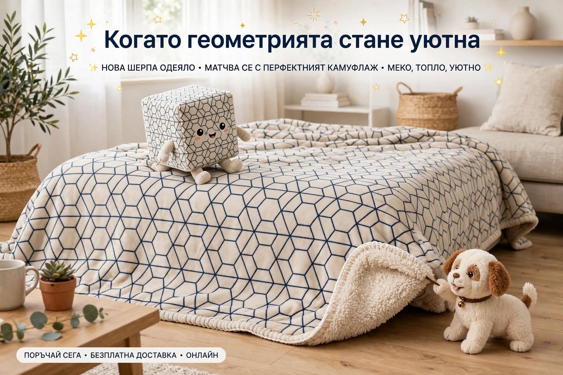 Дизайнерска шерпа завивка AmoreBell