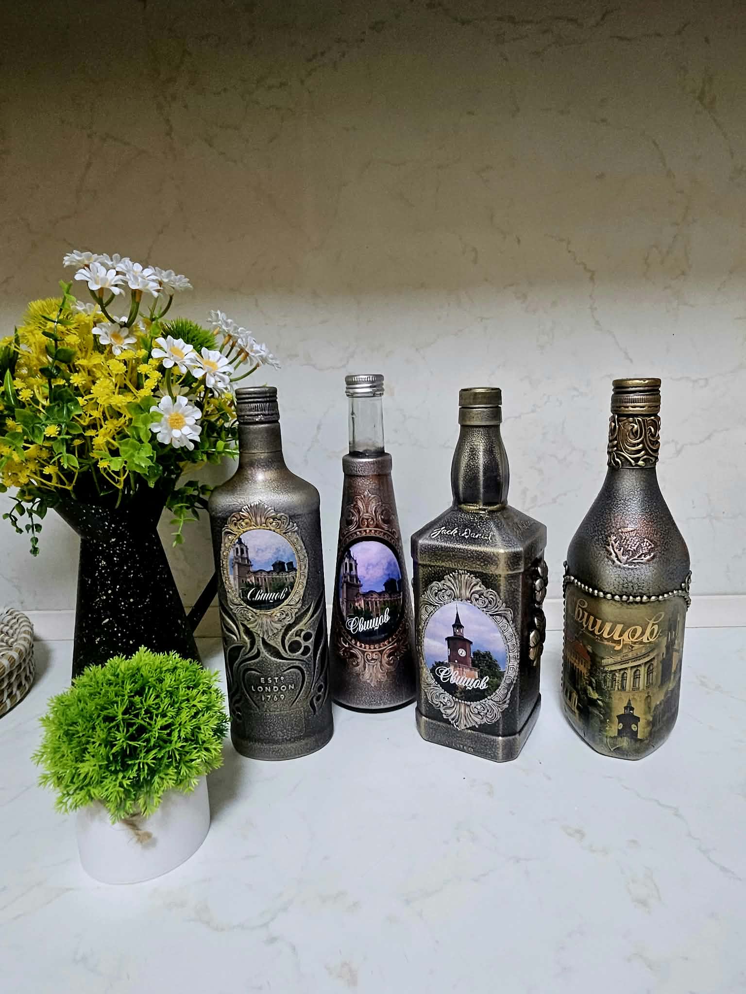бутилки от родния град