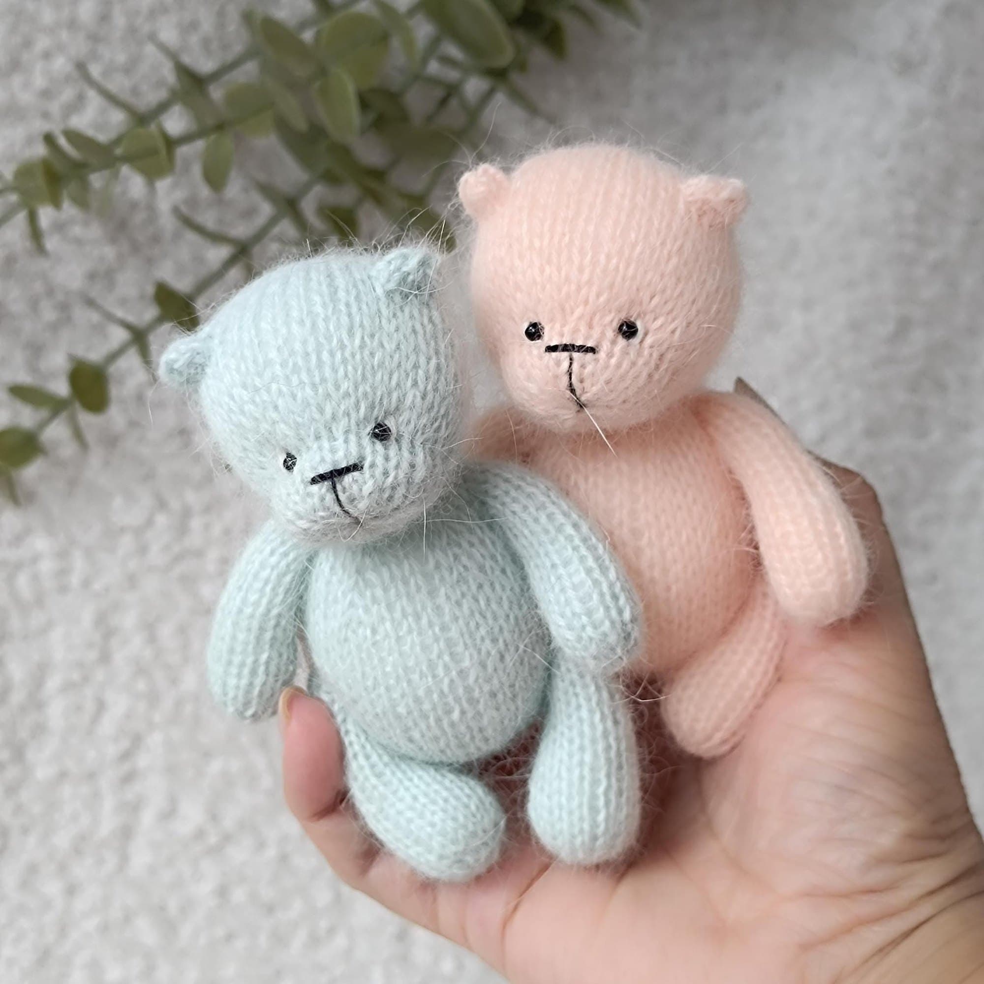 Плетена играчка "Мече"