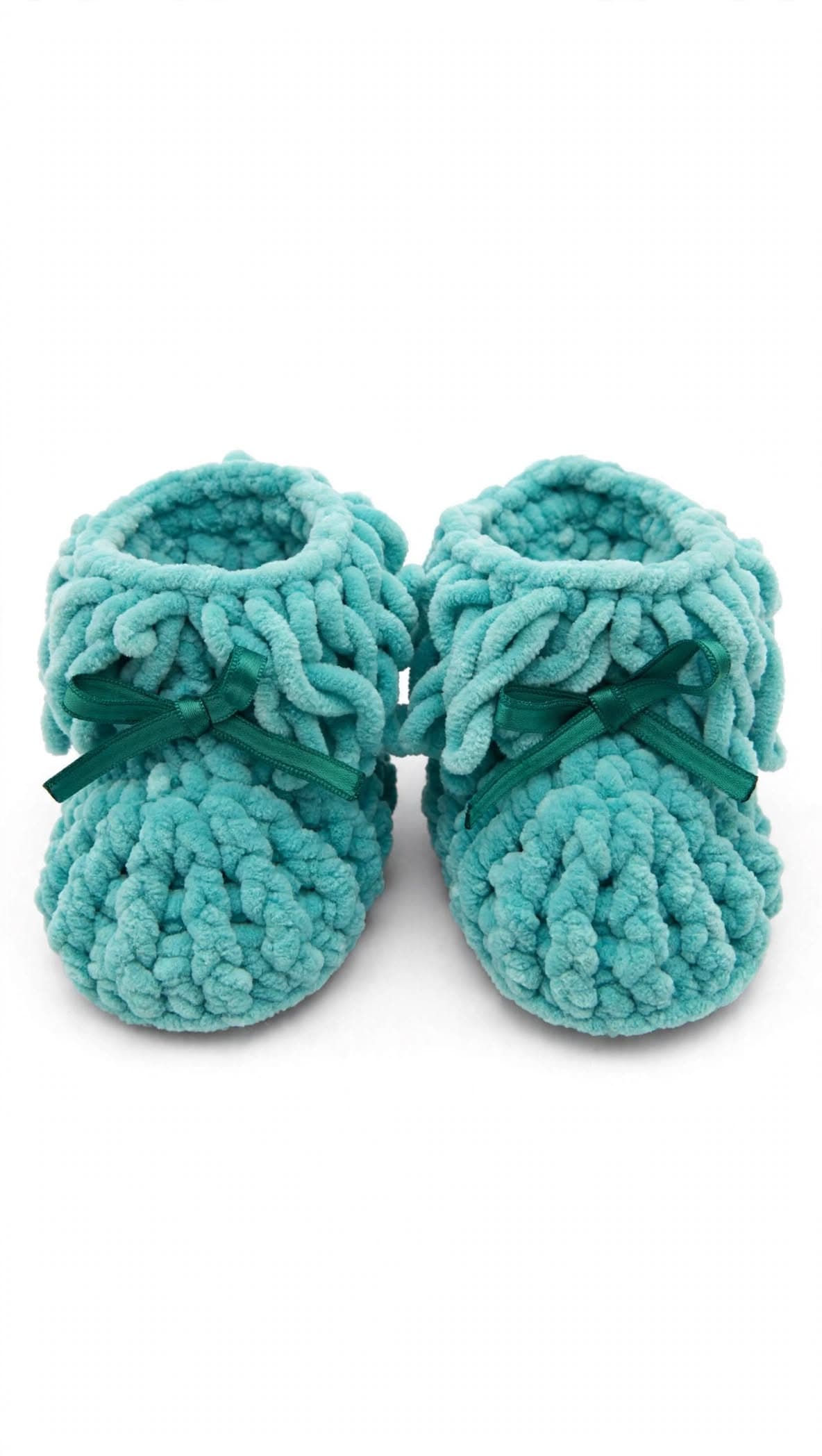 Ръчно плетени бебешки терлички / буйки 👶🧦